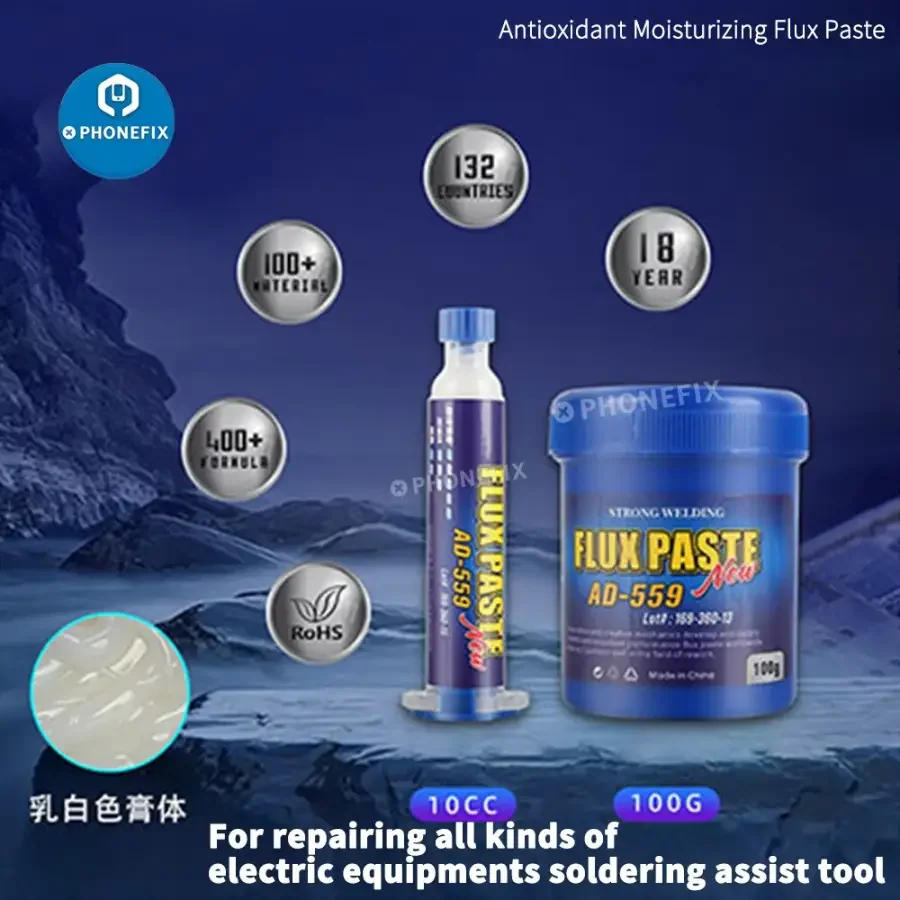 MECHANIC AD-233/559 Lead-free Soldering Flux Paste For BGA PCB Rework - Image 8