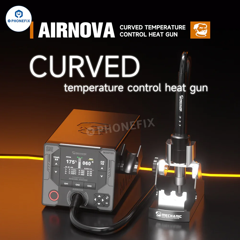 MECHANIC AIRNOVA 1200W Hot Air Rework Station for Phone Repair - Image 2