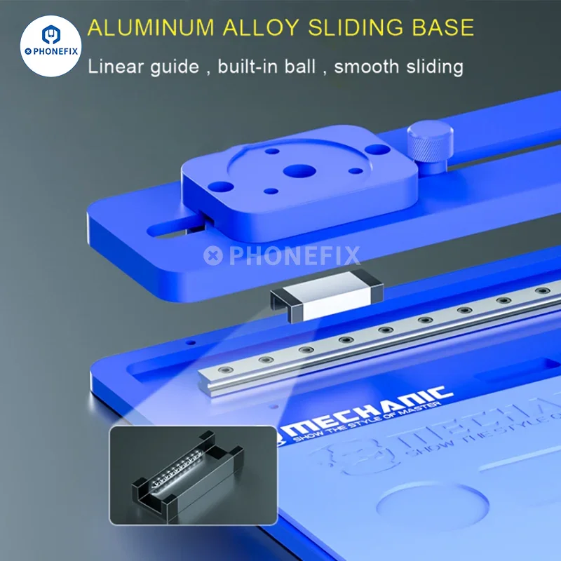 Mechanic Aluminum Alloy Pad Universal Microscope Base Platform - Image 3