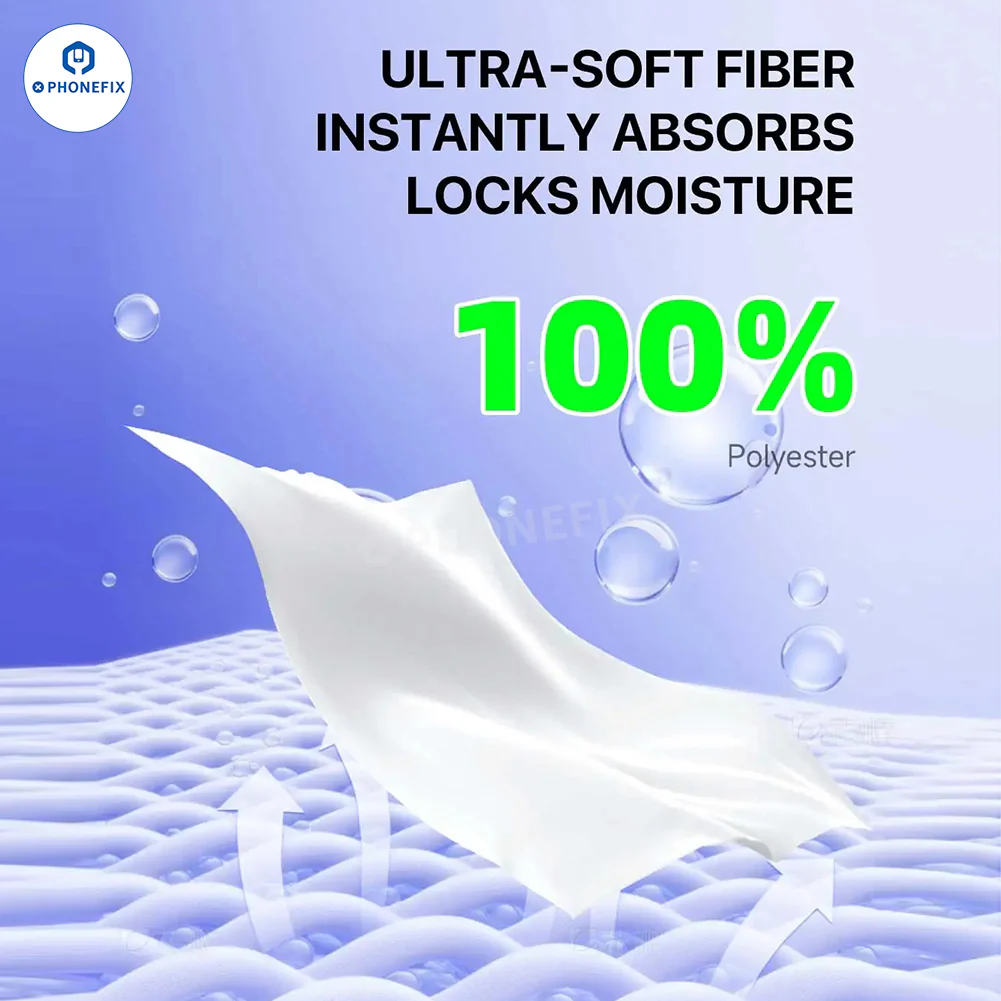 MECHANIC Anti-static Non-dust Cloth PCB LCD Lens Cleaning Wiper - Image 6