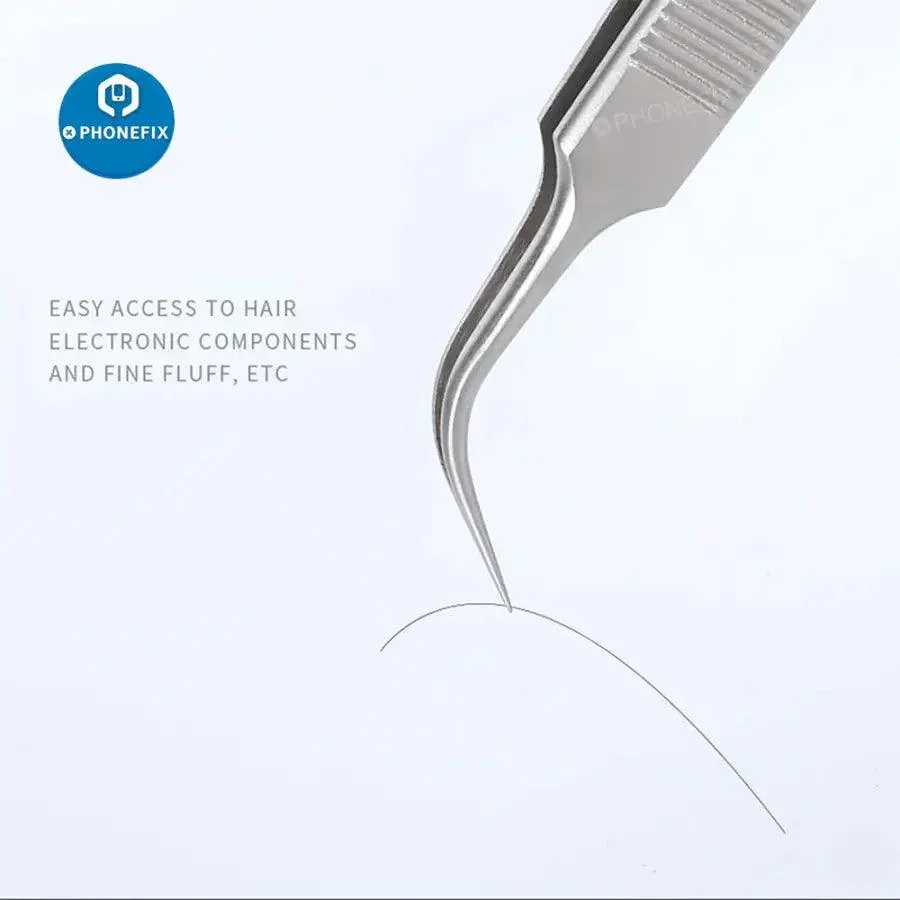MECHANIC Ask-15 Precision Lengthening Anti-Slip Curved Tweezer - Image 7
