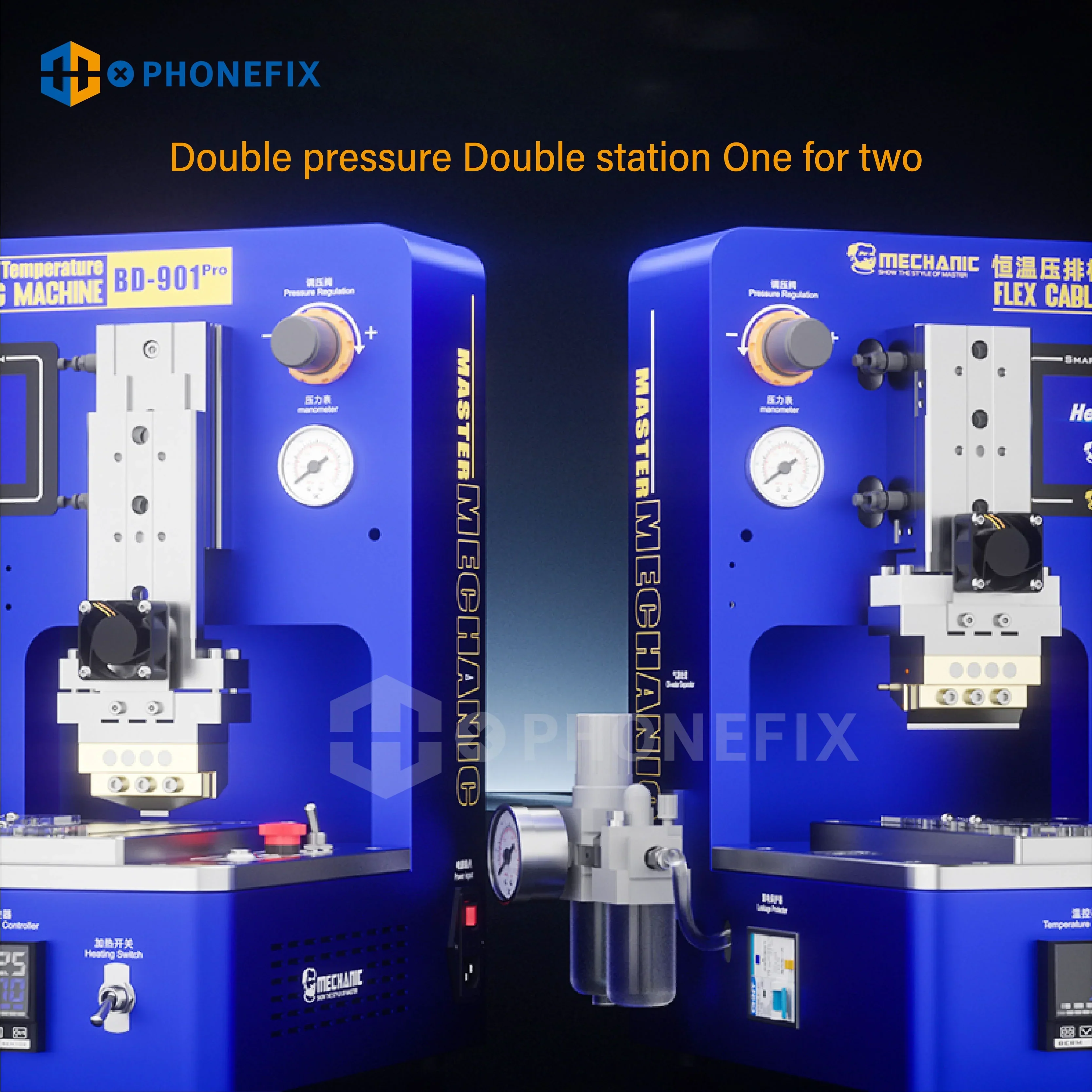 Mechanic BD-901 Pro Thermostatic Flex Cable Pressing Bonding Machine - Image 10