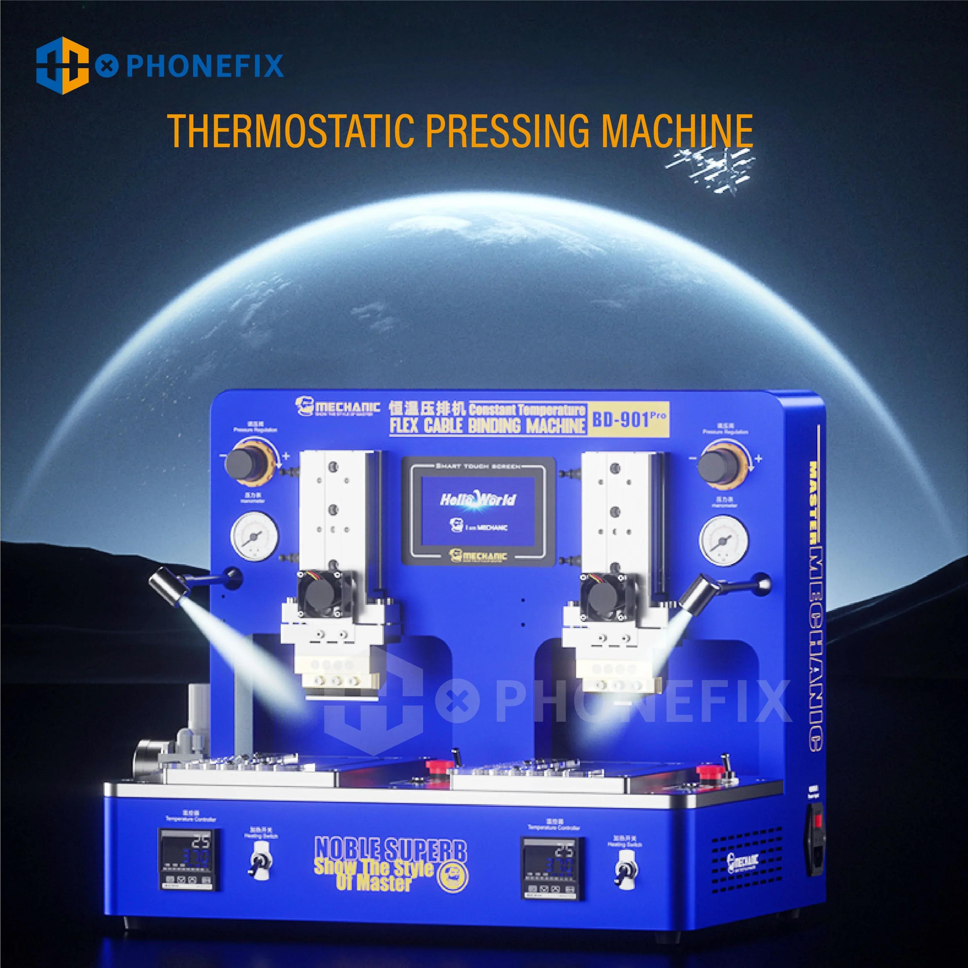 Mechanic BD-901 Pro Thermostatic Flex Cable Pressing Bonding Machine - Image 13