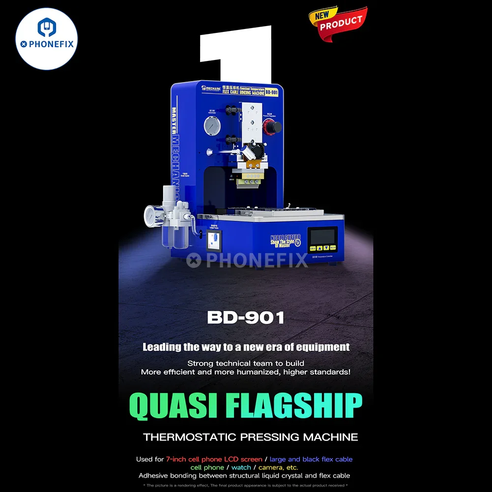 Mechanic BD-901 Pro Thermostatic Flex Cable Pressing Bonding Machine - Image 4