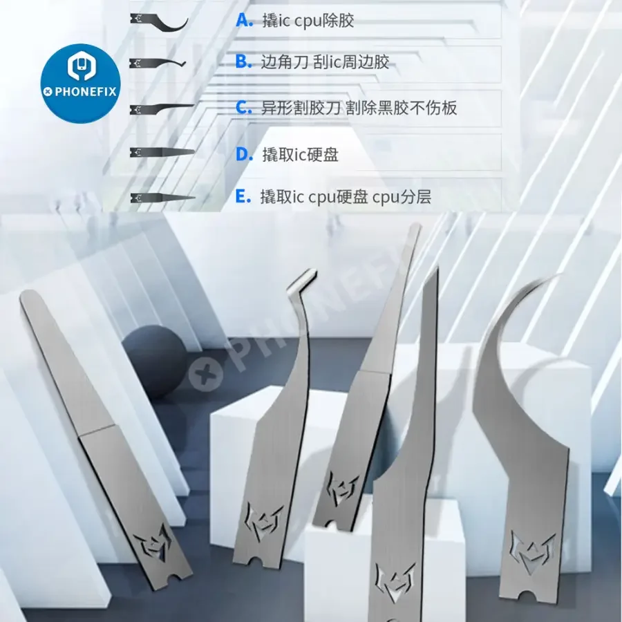 MECHANIC Blades CPU Glue Remover Chip Layer Disassemble Scraper Knife - Image 3