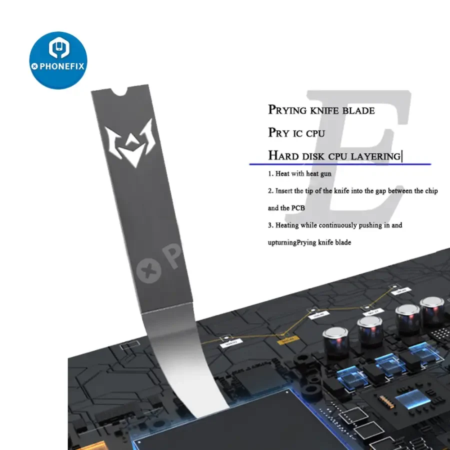MECHANIC Blades CPU Glue Remover Chip Layer Disassemble Scraper Knife - Image 9