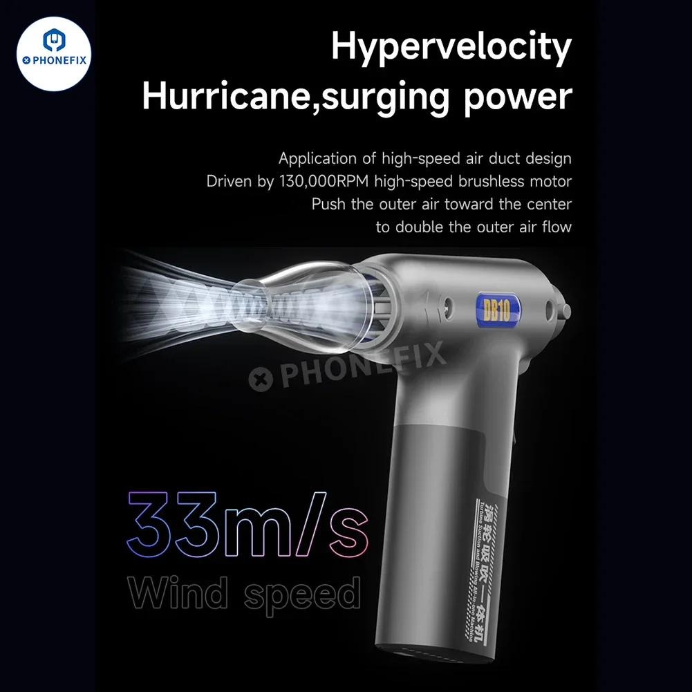 MECHANIC DB10 Turbo Blowing Suction Machine for Phone Repair - Image 8