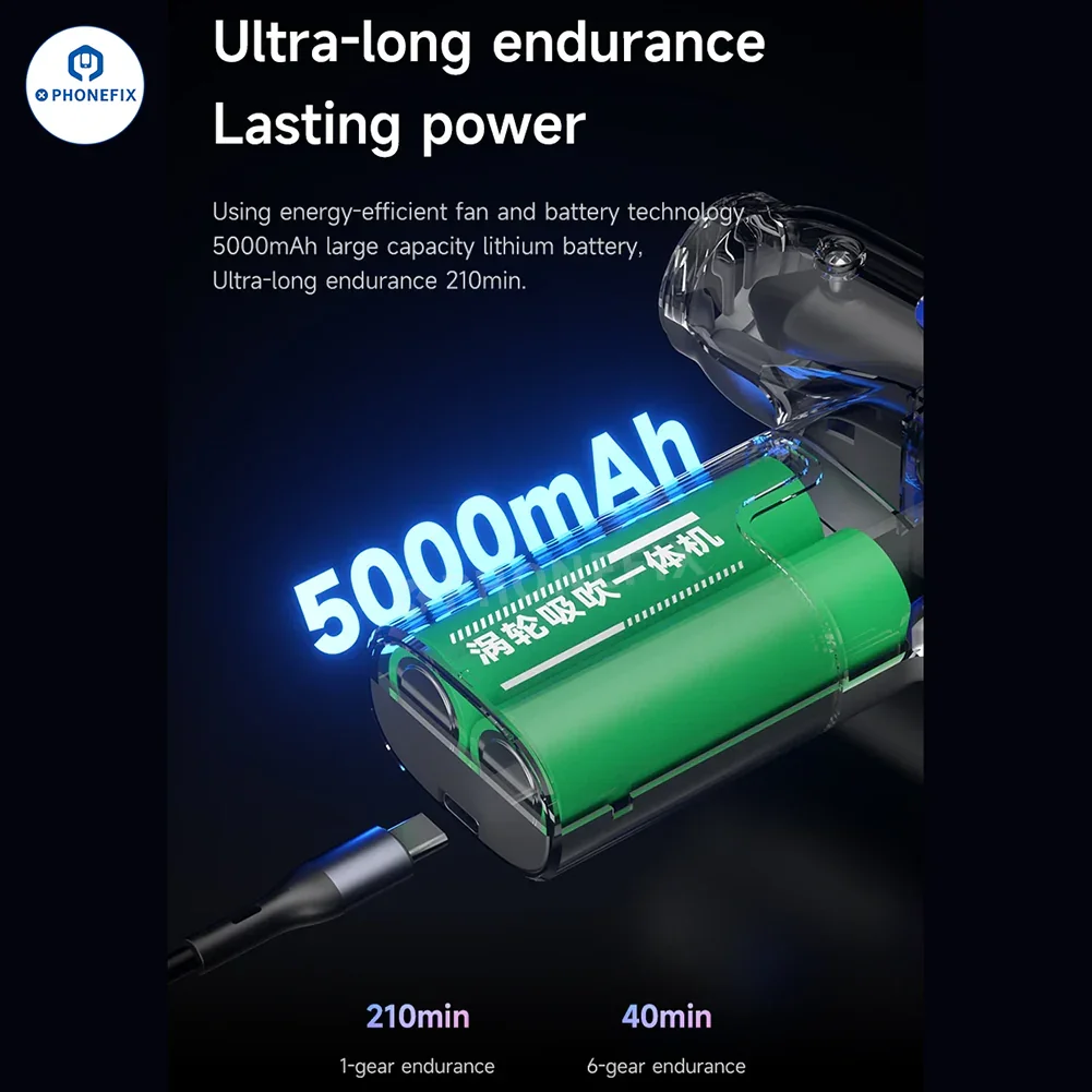 MECHANIC DB10 Turbo Blowing Suction Machine for Phone Repair - Image 9