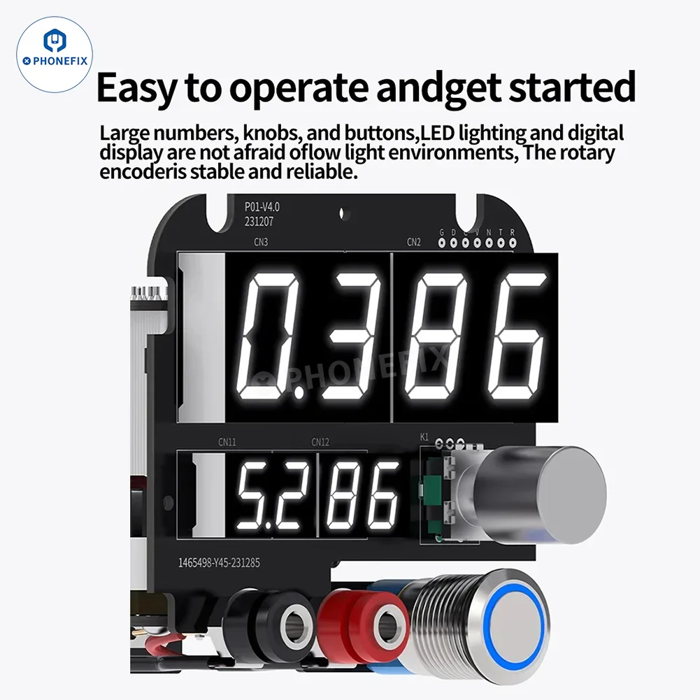 Mechanic DC-1505 Desktop Power Supply 4-Digit Display - Image 4