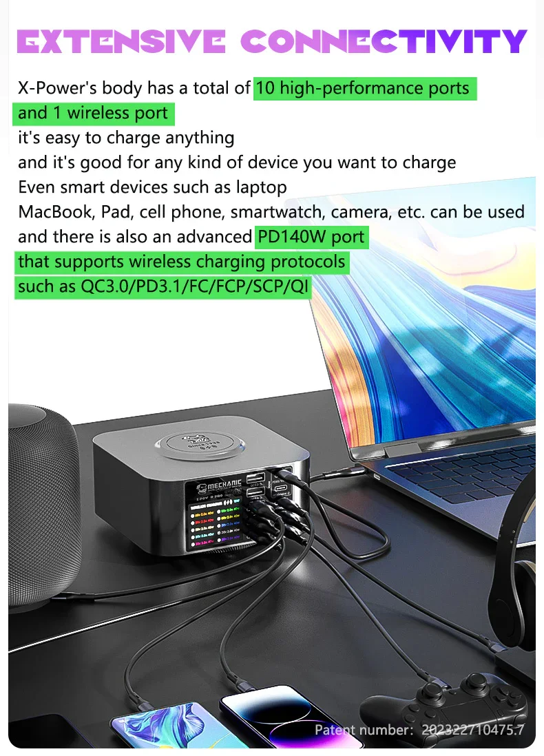 Mechanic Desktop Superfast Charging Station X-POWER Plus Max - Image 7