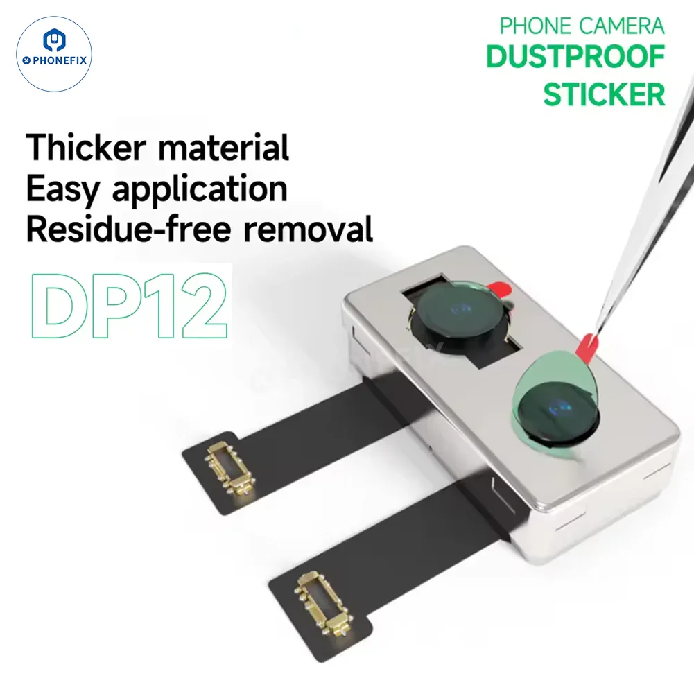MECHANIC DP12 Mobile Camera Protection Dust-proof Sticker 7/12mm - Image 3