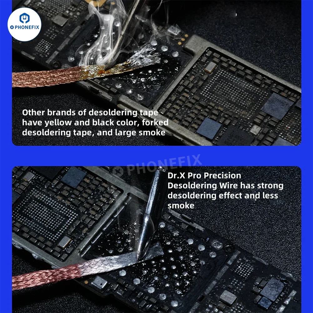 MECHANIC Dr.X Pro Desoldering Wick Phone PCB Tin Cleaning Wire - Image 4