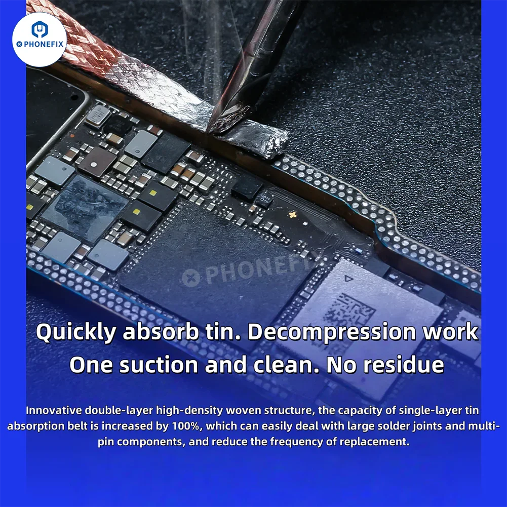 MECHANIC Dr.X Pro Desoldering Wick Phone PCB Tin Cleaning Wire - Image 5