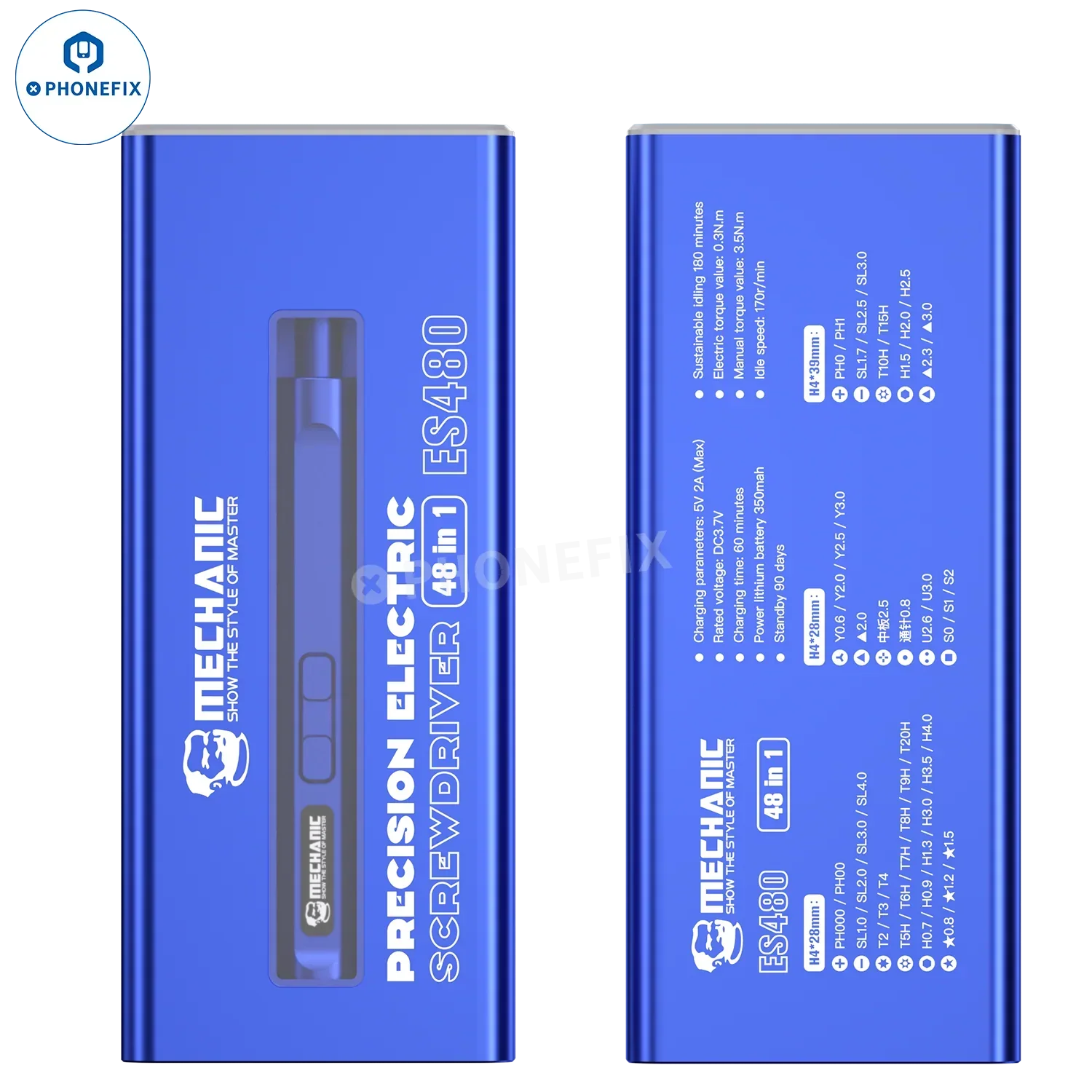 MECHANIC ES480 48 In 1 Electric Screwdriver Phone Disassembly Set - Image 10