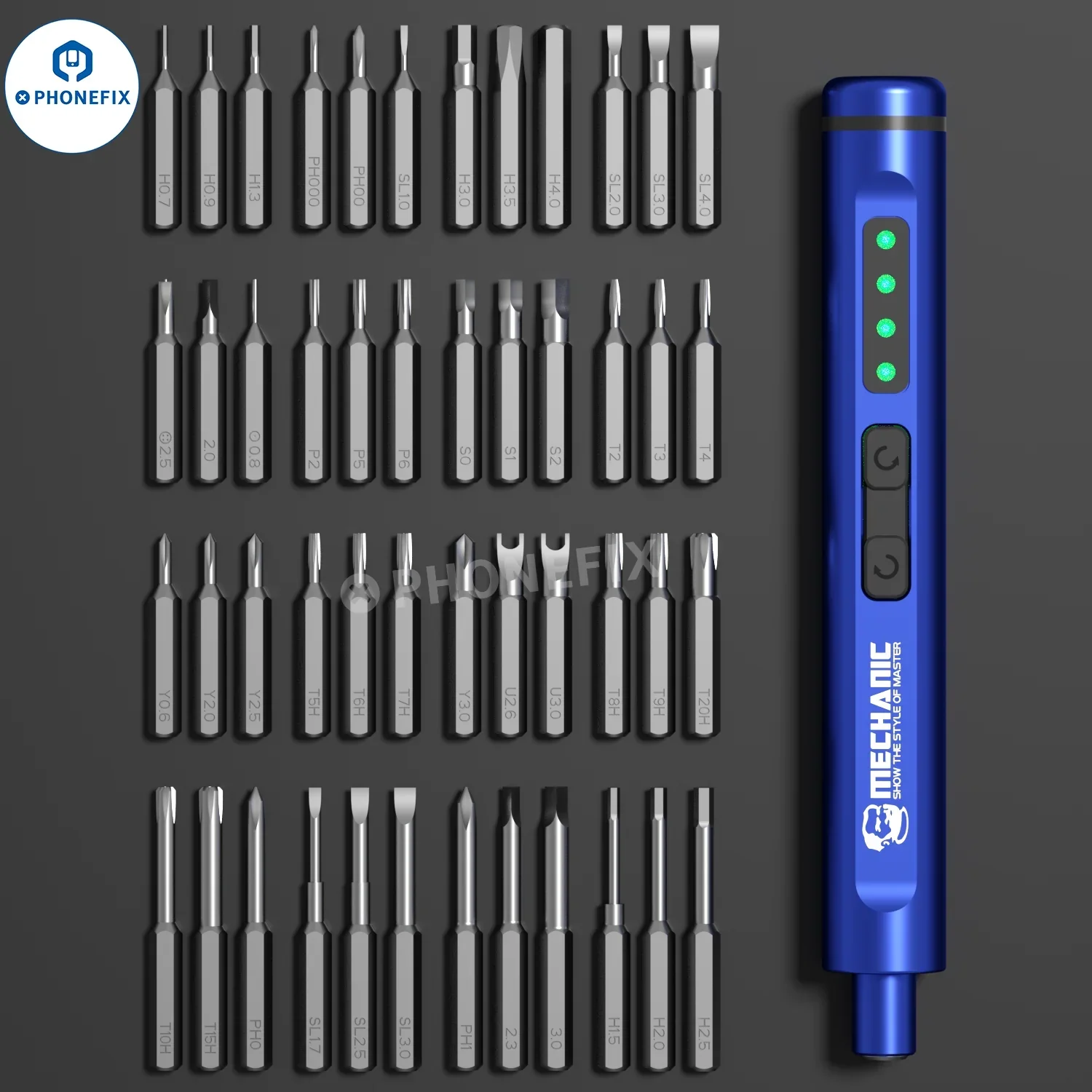 MECHANIC ES480 48 In 1 Electric Screwdriver Phone Disassembly Set - Image 12