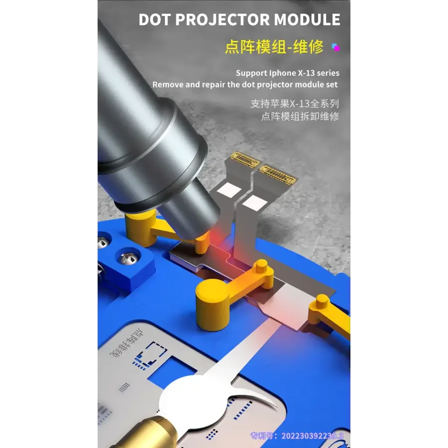 MECHANIC F-FIX Dot Projector Face ID Fixture Reballing Base - Image 6