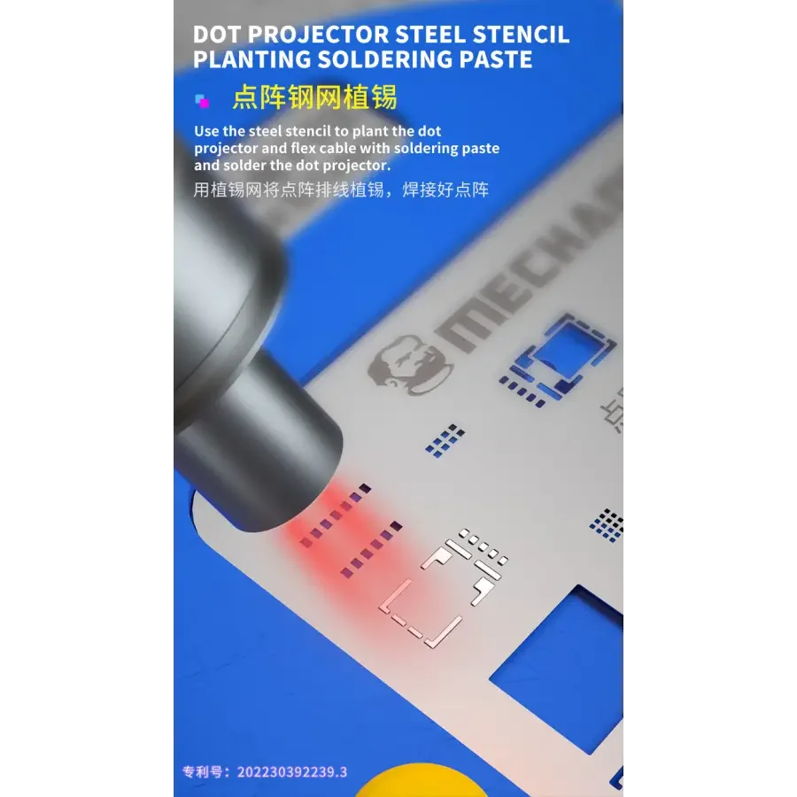 MECHANIC F-FIX Dot Projector Face ID Fixture Reballing Base - Image 9