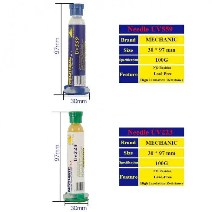 Mechanic Flux Paste Uv223 Uv559 No-clean Solder Paste Flux-10CC 100g - Image 4