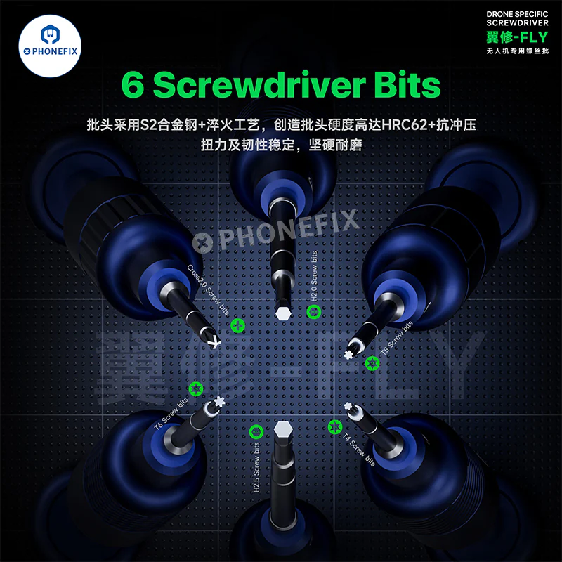 MECHANIC FLY 6-In-1 Specific Screwdriver Drone Repair ToolKit - Image 5
