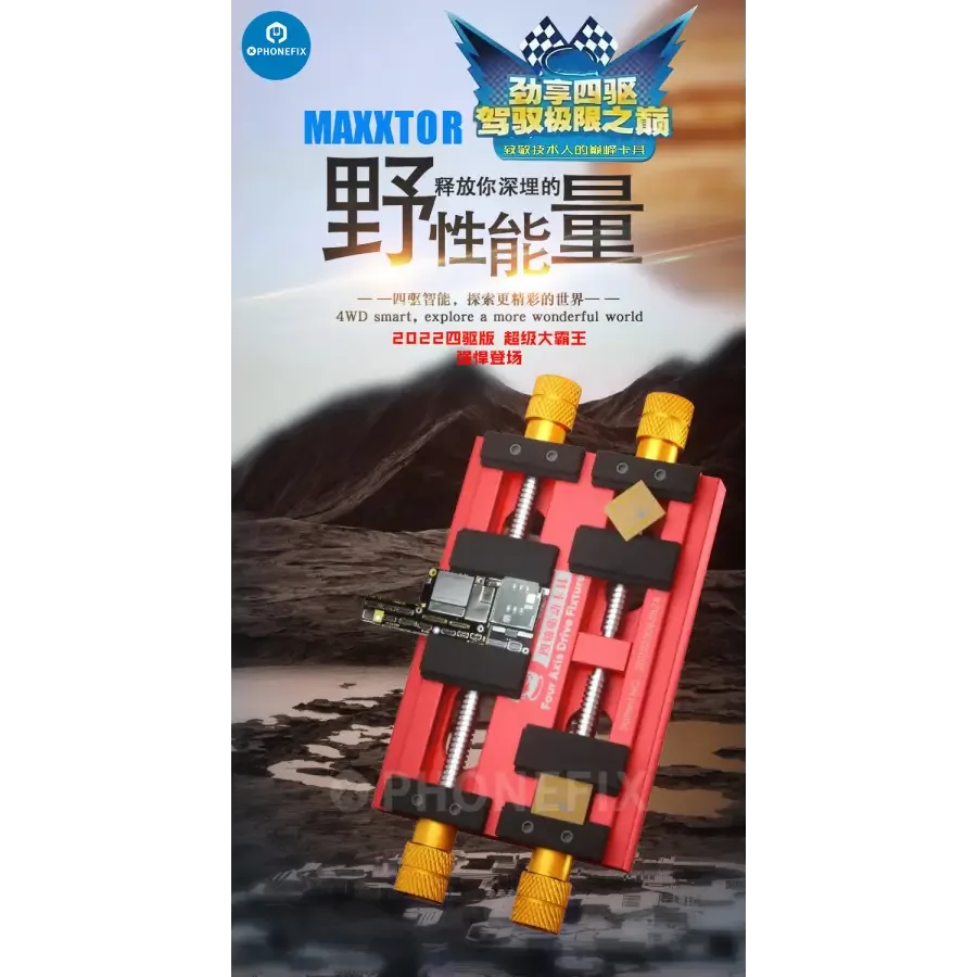 MECHANIC Four-axis Drive Fixture Universal Jig For Phone CPU Repair - Image 3