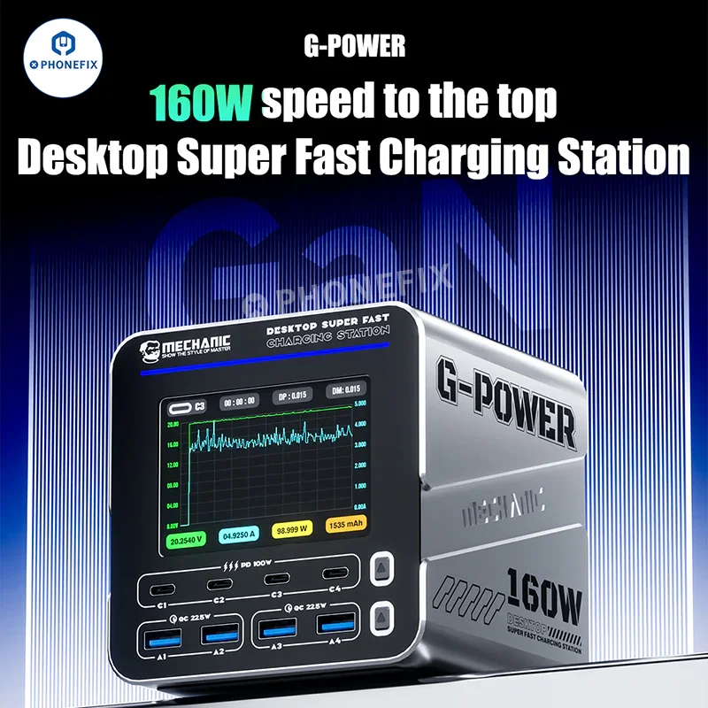 MECHANIC G-POWER 160W Desktop Fast Charging Station - Image 2