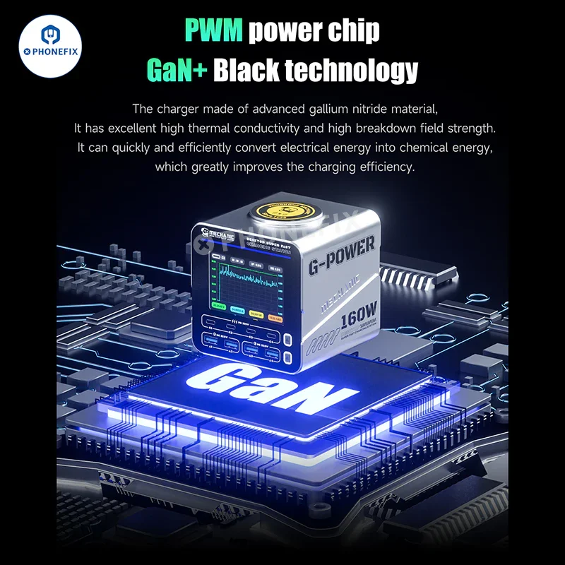 MECHANIC G-POWER 160W Desktop Fast Charging Station - Image 9