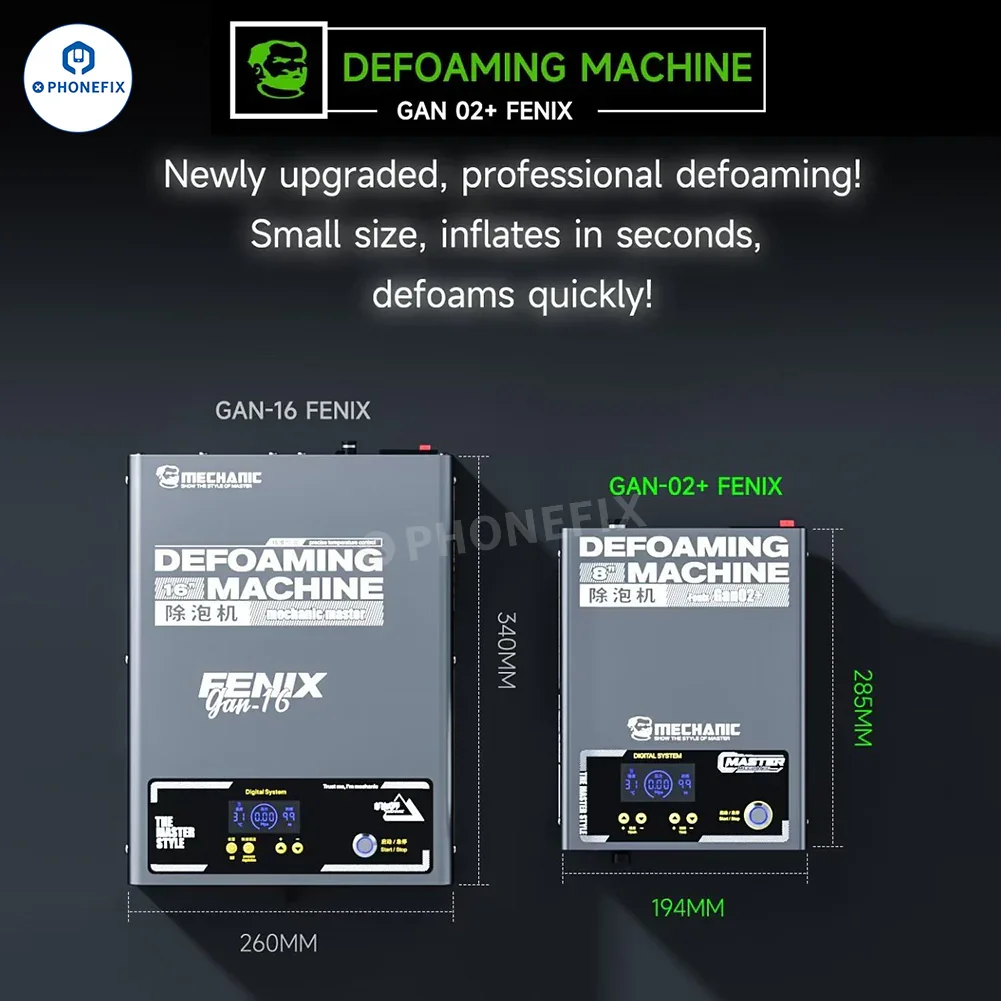 Mechanic GAN-02 Fenix Screen Bubble Remover Defoaming Machine - Image 6