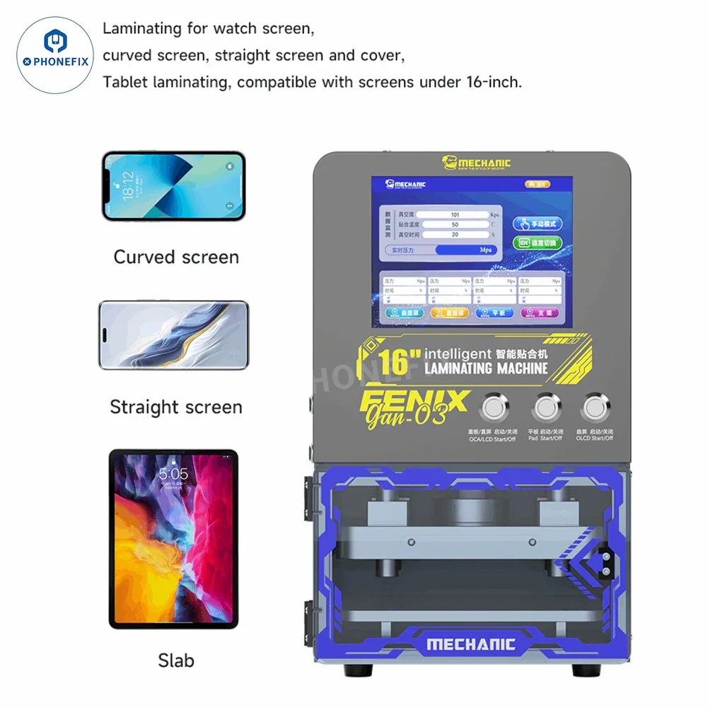 MECHANIC GAN-03 GAN-16 FENIX 16-Inch Screen Laminating Bubble Remover - Image 3