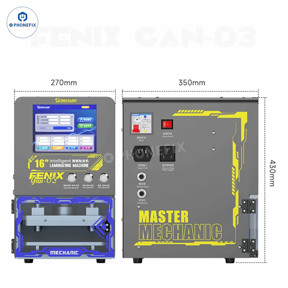 MECHANIC GAN-03 GAN-16 FENIX 16-Inch Screen Laminating Bubble Remover - Image 6