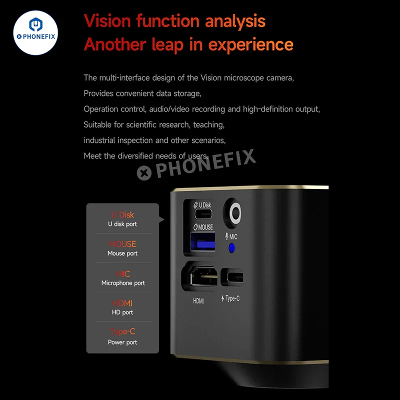 MECHANIC HD VISION 2K 4K Industrial Microscope Camera - Image 10