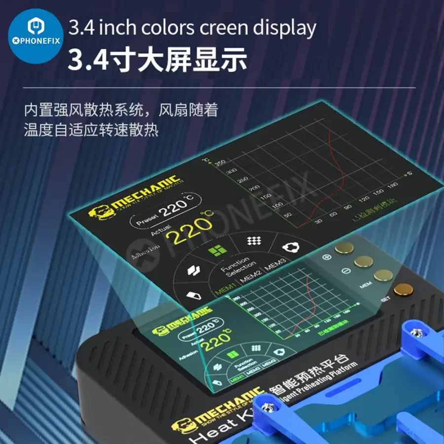 Mechanic Heat Kit Reflow Soldering Preheating Platform - Image 5