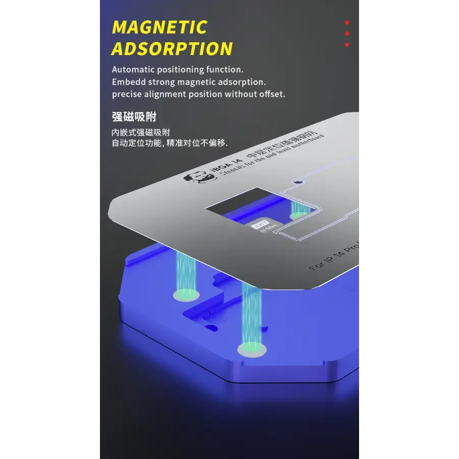 Mechanic iBGA iPhone 14 Pro Max Middle Layer Tin-planting Platform - Image 10
