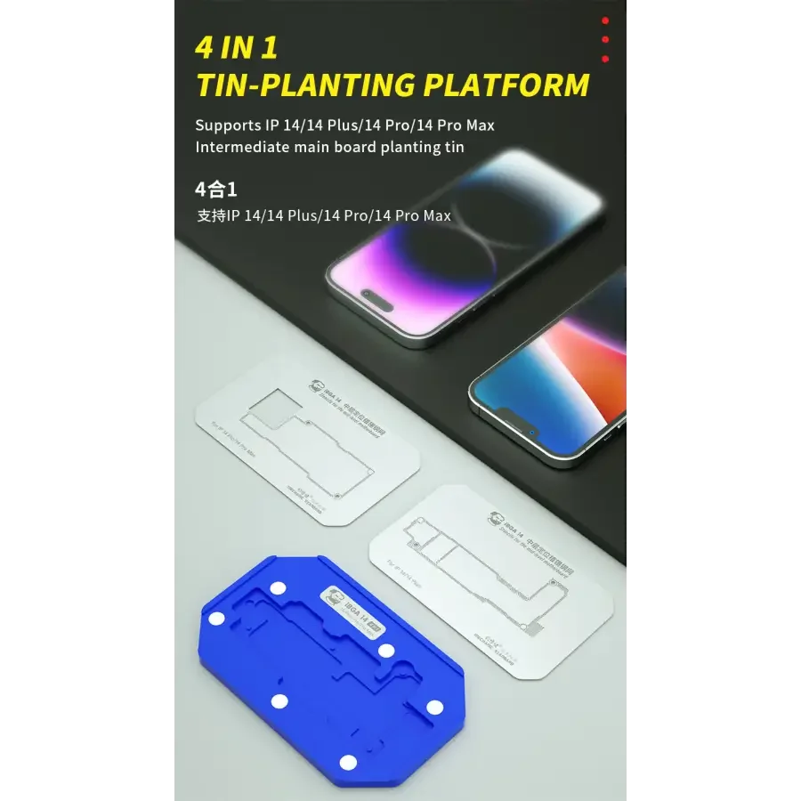 Mechanic iBGA iPhone 14 Pro Max Middle Layer Tin-planting Platform - Image 12