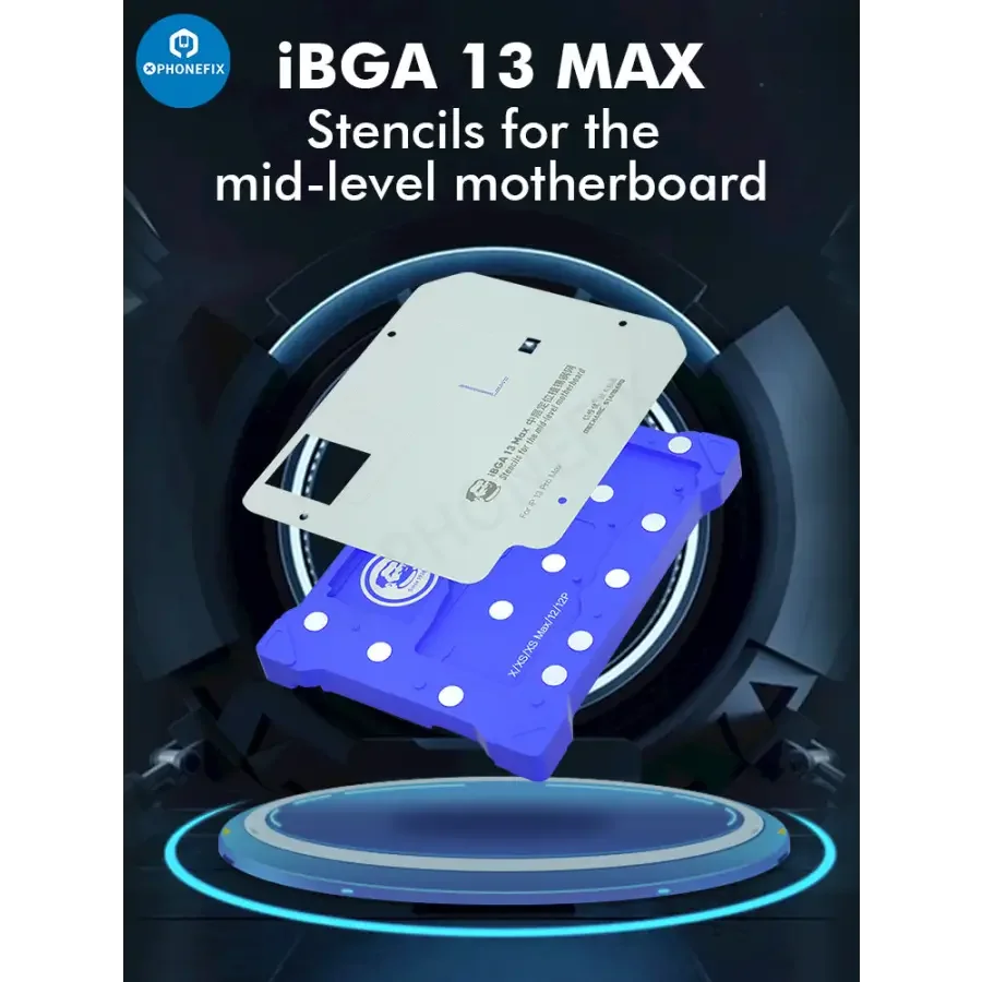 MECHANIC IBGA13 MAX Middle Frame Reballing Platform For iPhone X-13ProMax - Image 2