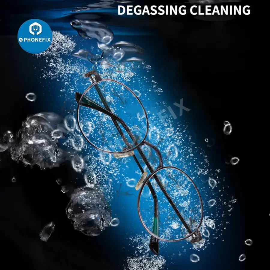 MECHANIC iClean-E08P Ultrasonic Cleaner PCB Camera Glasses Cleaning - Image 7