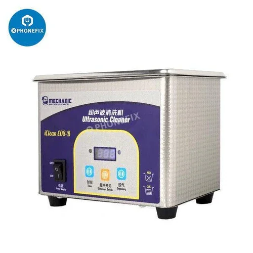 MECHANIC iClean-E08P Ultrasonic Cleaner PCB Camera Glasses Cleaning - Image 9