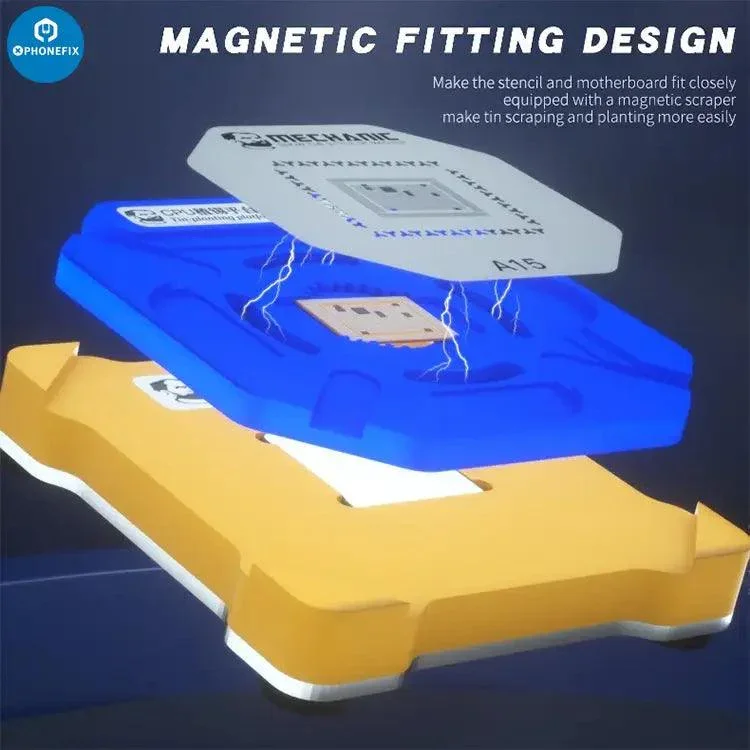 Mechanic iCPU 7 In 1 CPU Reballing Platform For iPhone A8-A15 Repair - Image 2