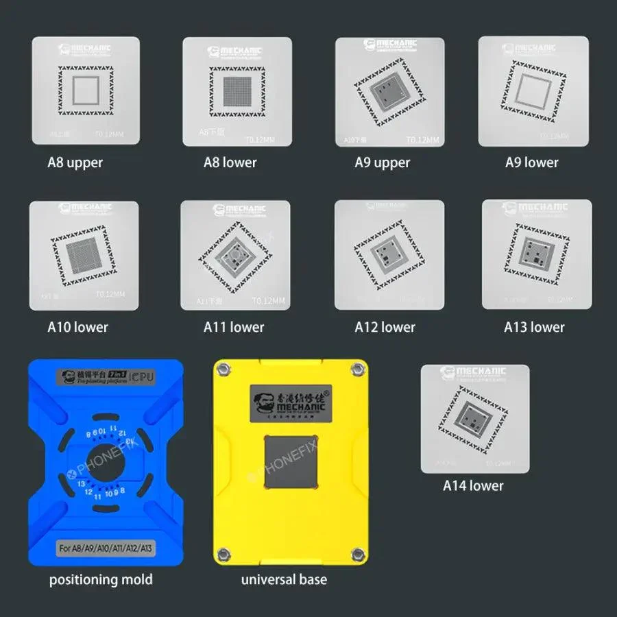 Mechanic iCPU 7 In 1 CPU Reballing Platform For iPhone A8-A15 Repair - Image 6