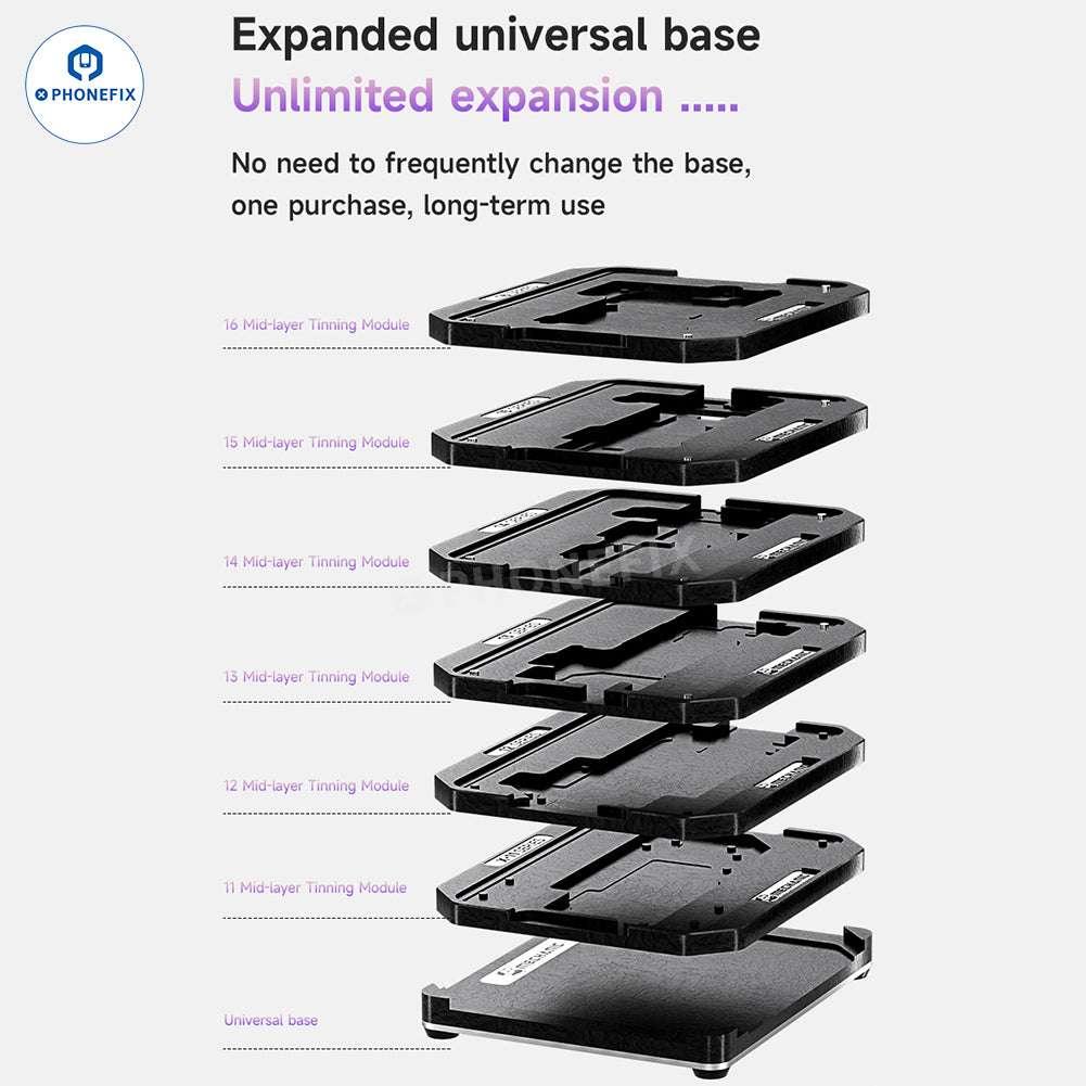 MECHANIC iPhone X-16 Pro Max Mid-Layer Reballing Platform - Image 4