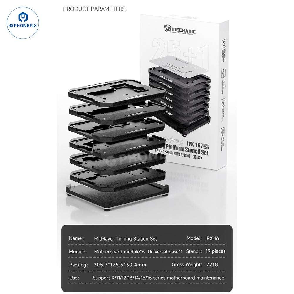 MECHANIC iPhone X-16 Pro Max Mid-Layer Reballing Platform - Image 7