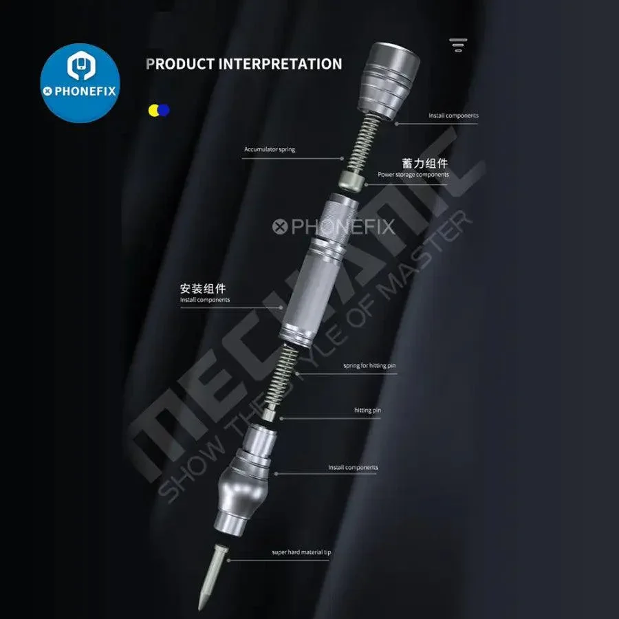Mechanic iRock 5 Boulder Glass Breaking Pen for iPhone Rear Glass - Image 6