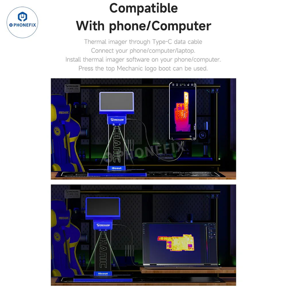 MECHANIC iScout Thermal Imaging Camera Motherboard Fault Analyzer - Image 6
