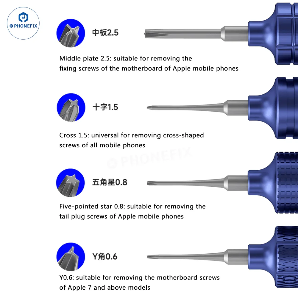 Mechanic iShell iMini Magnetic Screwdriver Set Phone Repair Tool Kit - Image 11