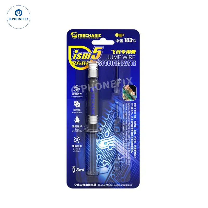 Mechanic iSm5 3ML Special  Jumper Wire Solder Paste ‏for PCB Repair - Image 8