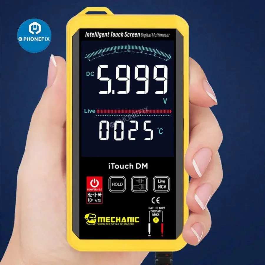 MECHANIC iTouch DM Digital Multimeter Voltage Current Tester - Image 3