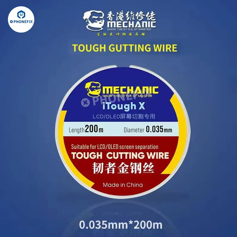 Mechanic iTough X Tough Superfine Cutting Wire For LCD OLED Screen - Image 11