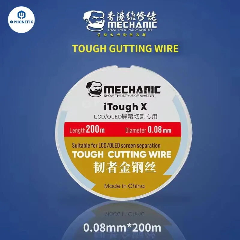 Mechanic iTough X Tough Superfine Cutting Wire For LCD OLED Screen - Image 12