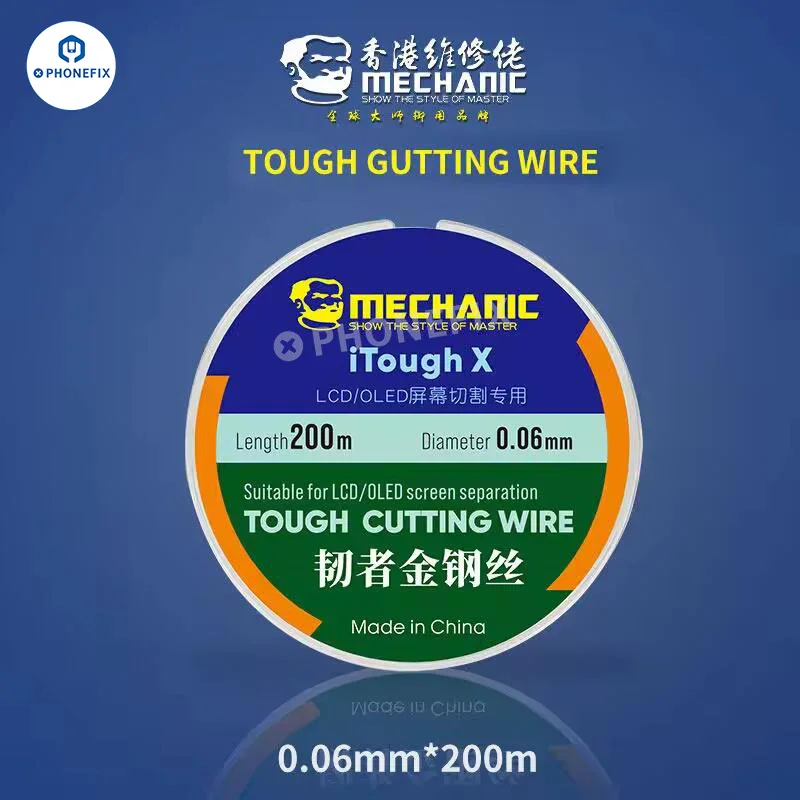 Mechanic iTough X Tough Superfine Cutting Wire For LCD OLED Screen - Image 13
