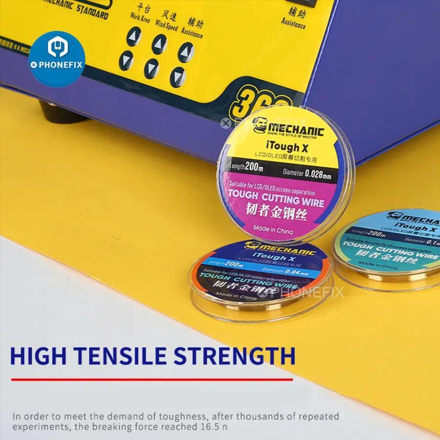 Mechanic iTough X Tough Superfine Cutting Wire For LCD OLED Screen - Image 5