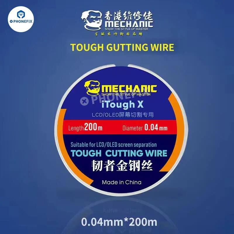 Mechanic iTough X Tough Superfine Cutting Wire For LCD OLED Screen - Image 7